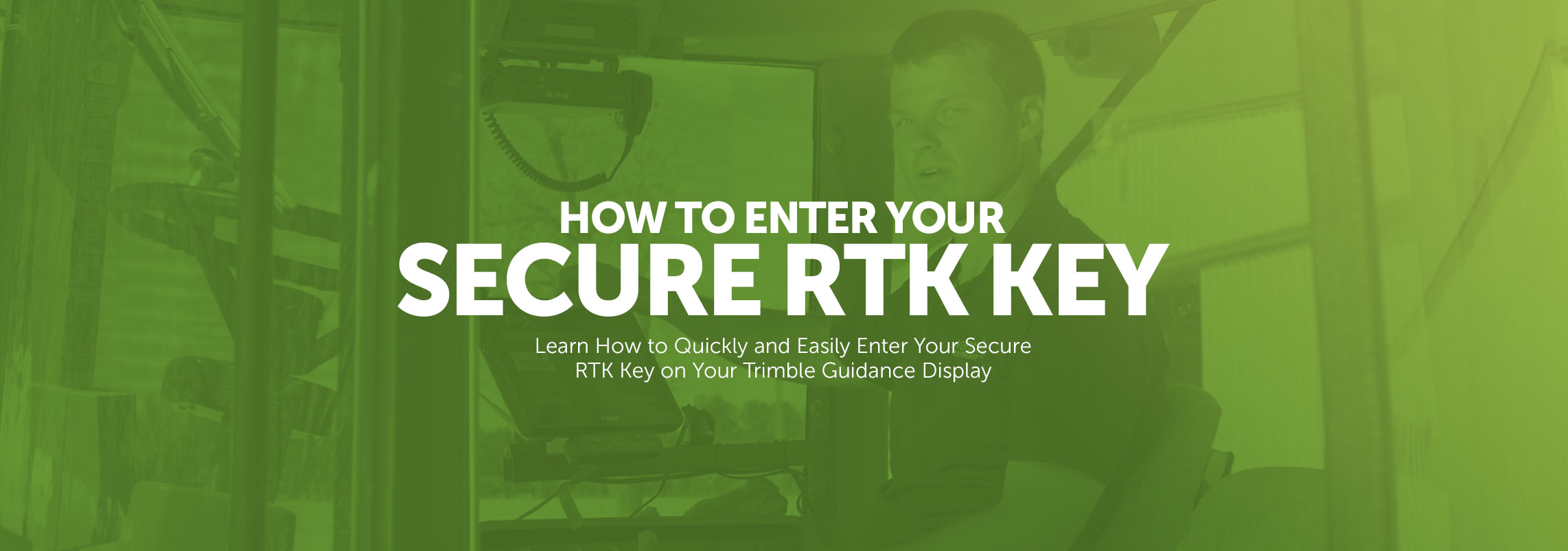 Secure RTK Key Banner